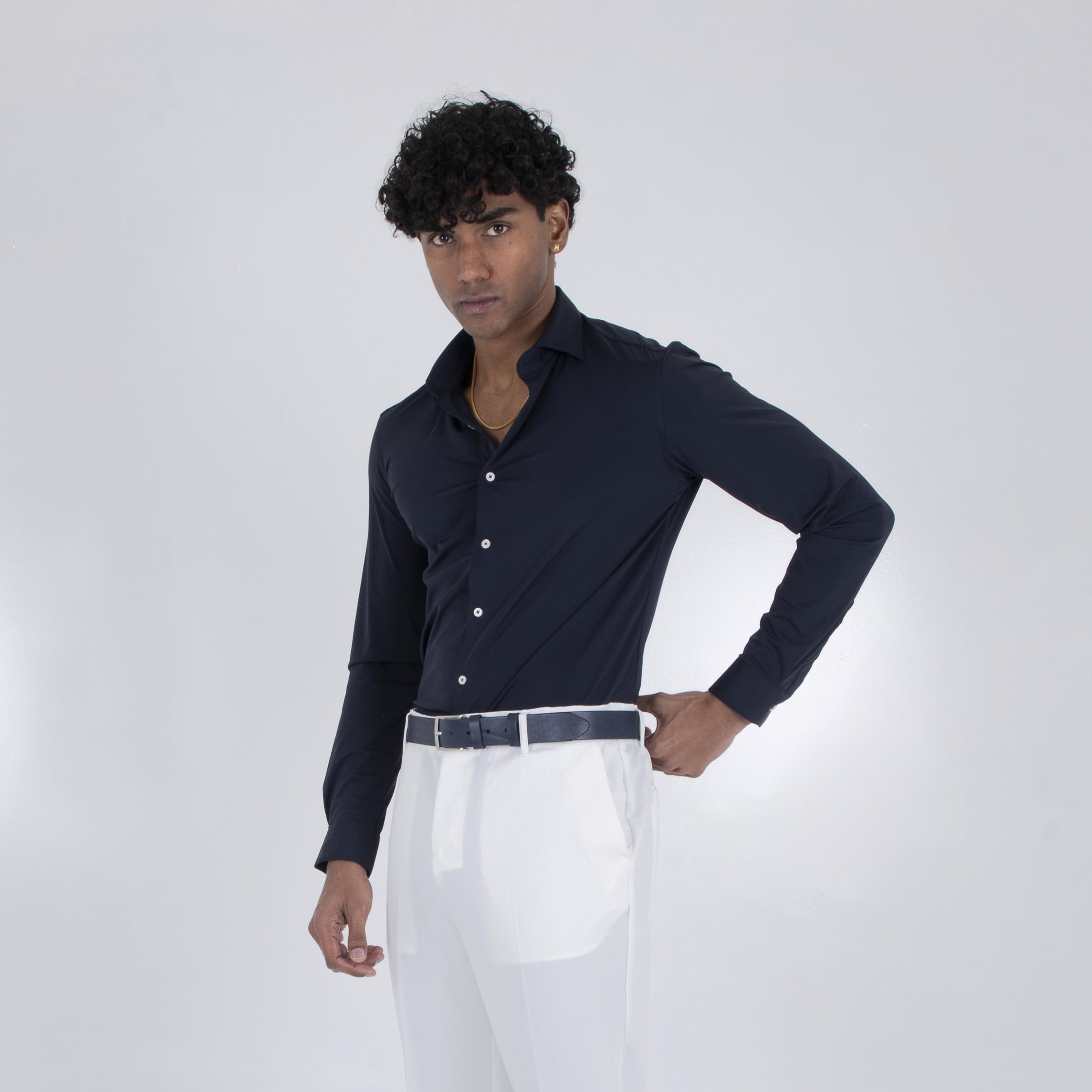 CAMICIA TECNICA NO STIRO - 11318