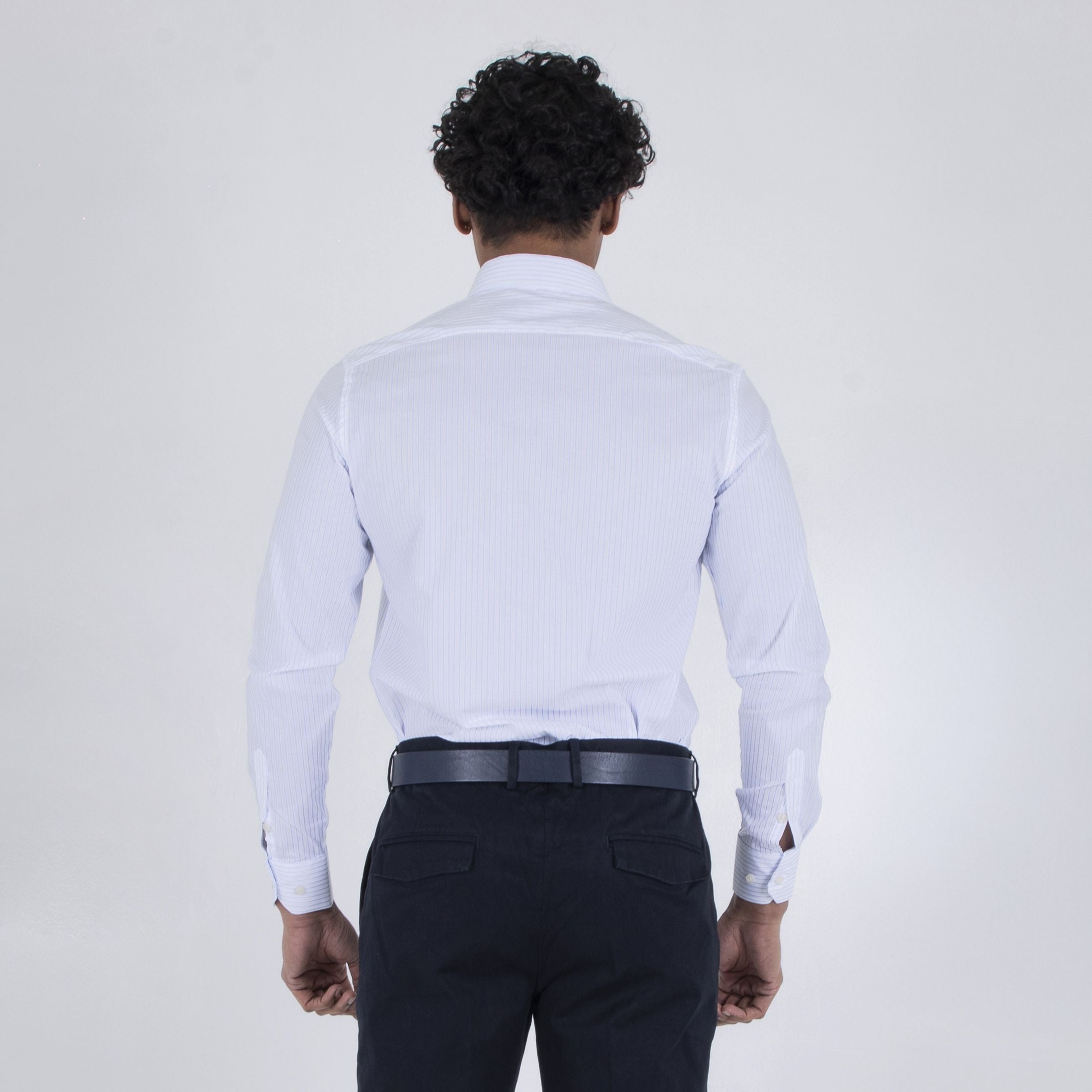 CAMICIA RIGATA FINE COTONE CLASSIC - 11321