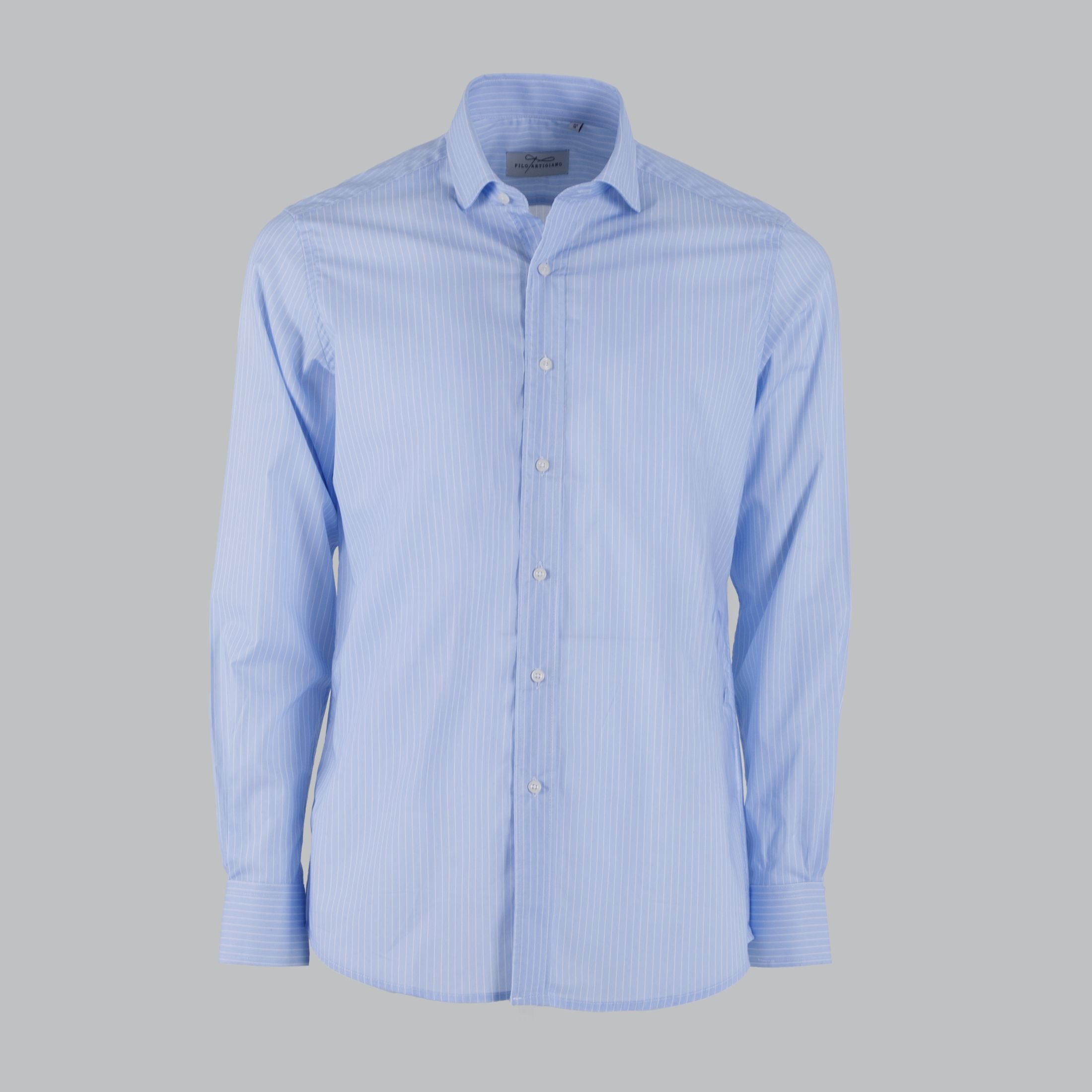 CAMICIA RIGATA FINE COTONE CLASSIC - 11321