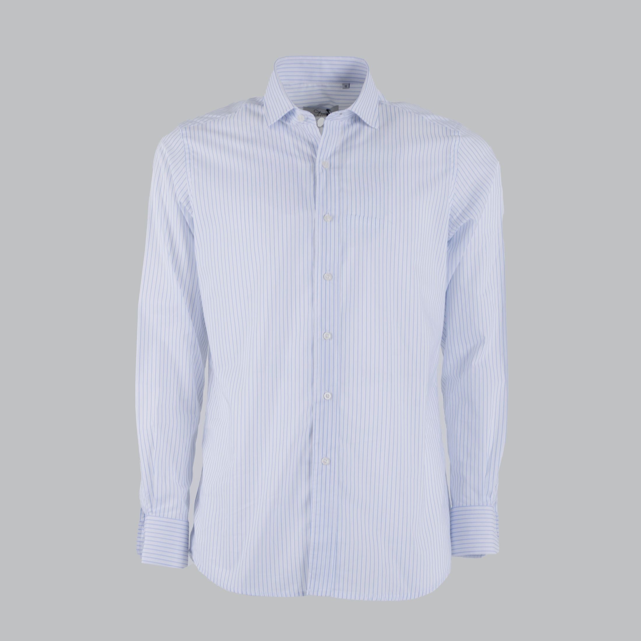 CAMICIA RIGATA FINE COTONE CLASSIC - 11321