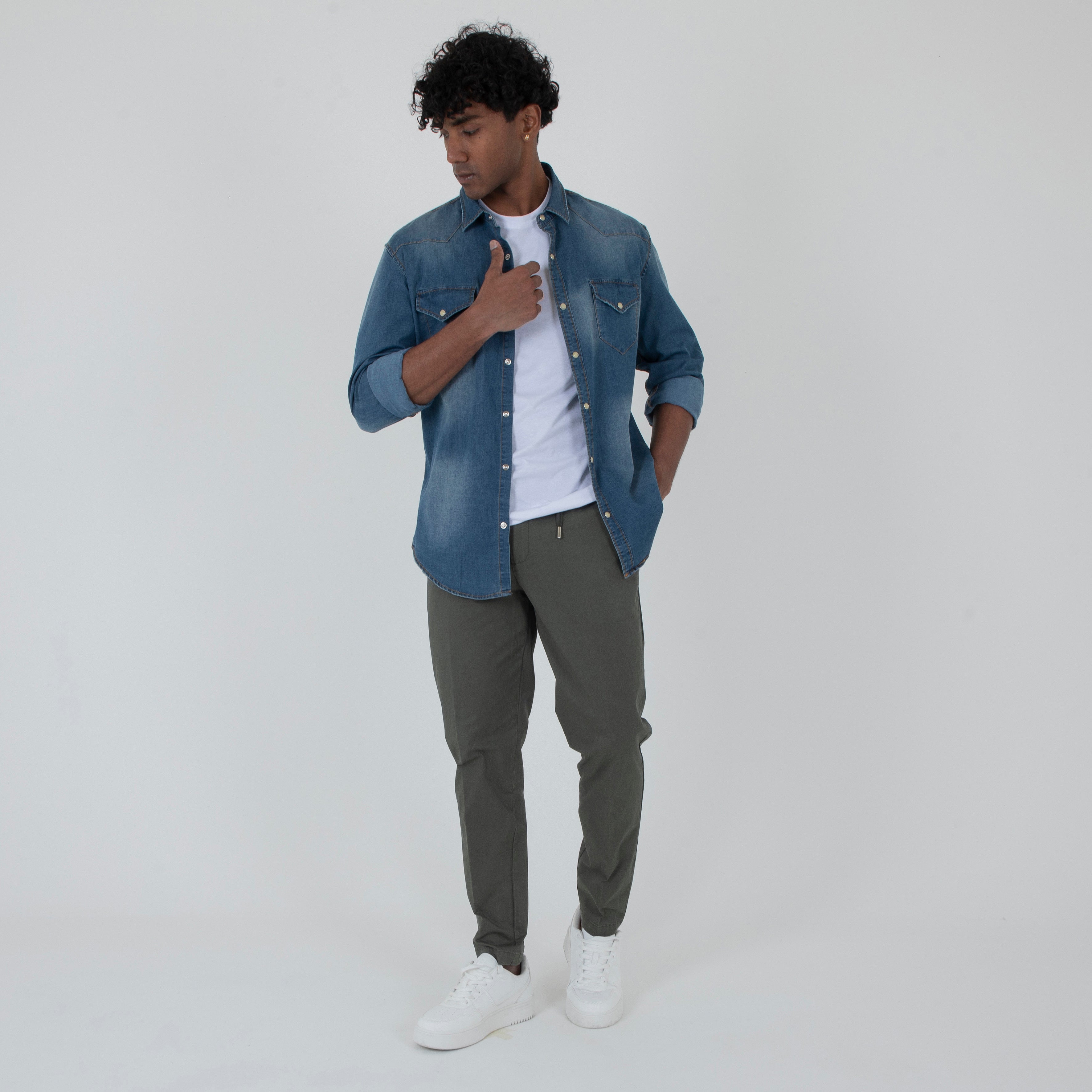 CAMICIA  DENIM - 11319