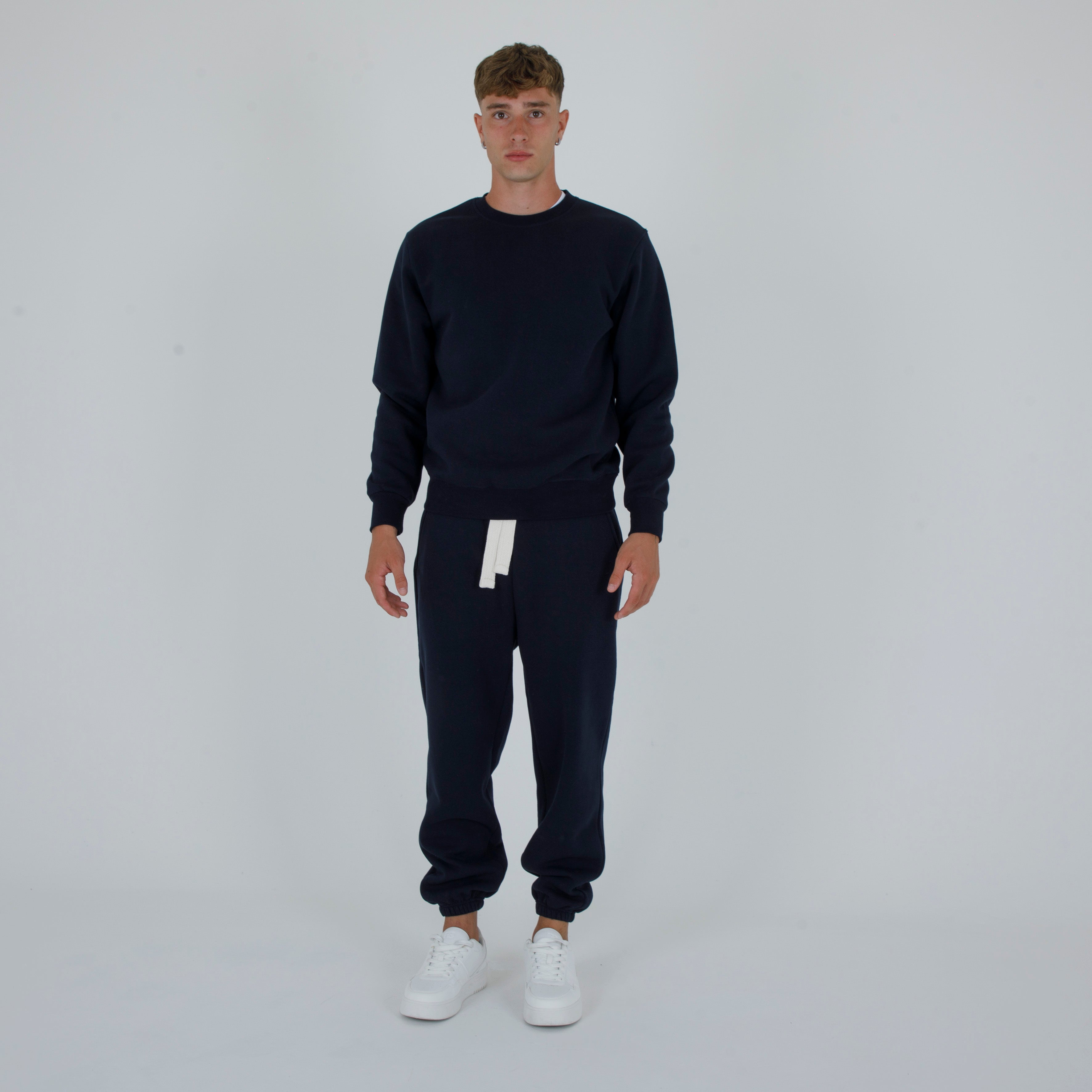 BASIC G/NECK SWEATSHIRT-11412