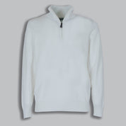 DOUBLE THREAD HALF ZIP PULLOVER-11436