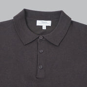 PULLOVER. WOOL MIXED POLO SHIRT-11438