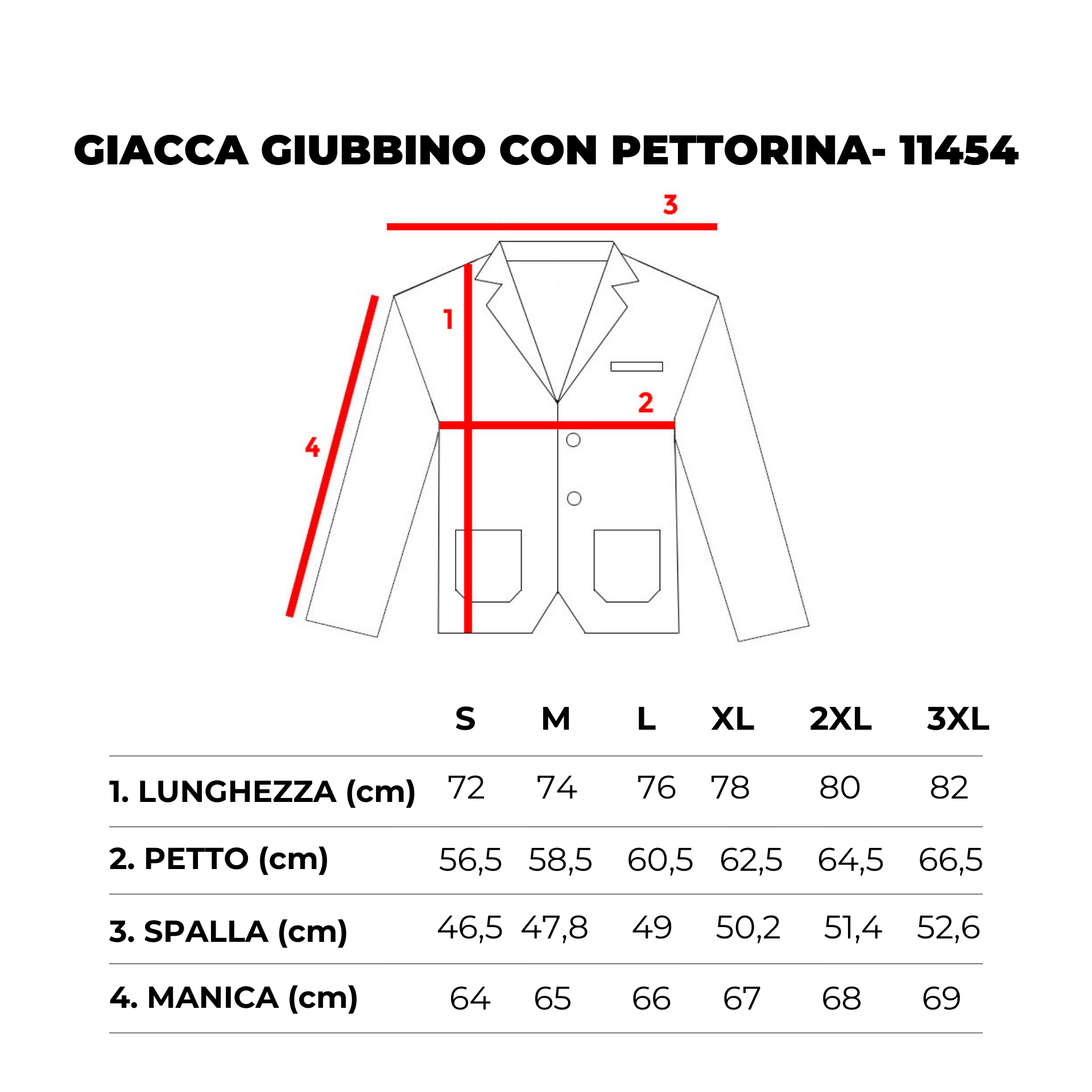 GIUBBOTTO GIACCA CON PETTORINA-11454