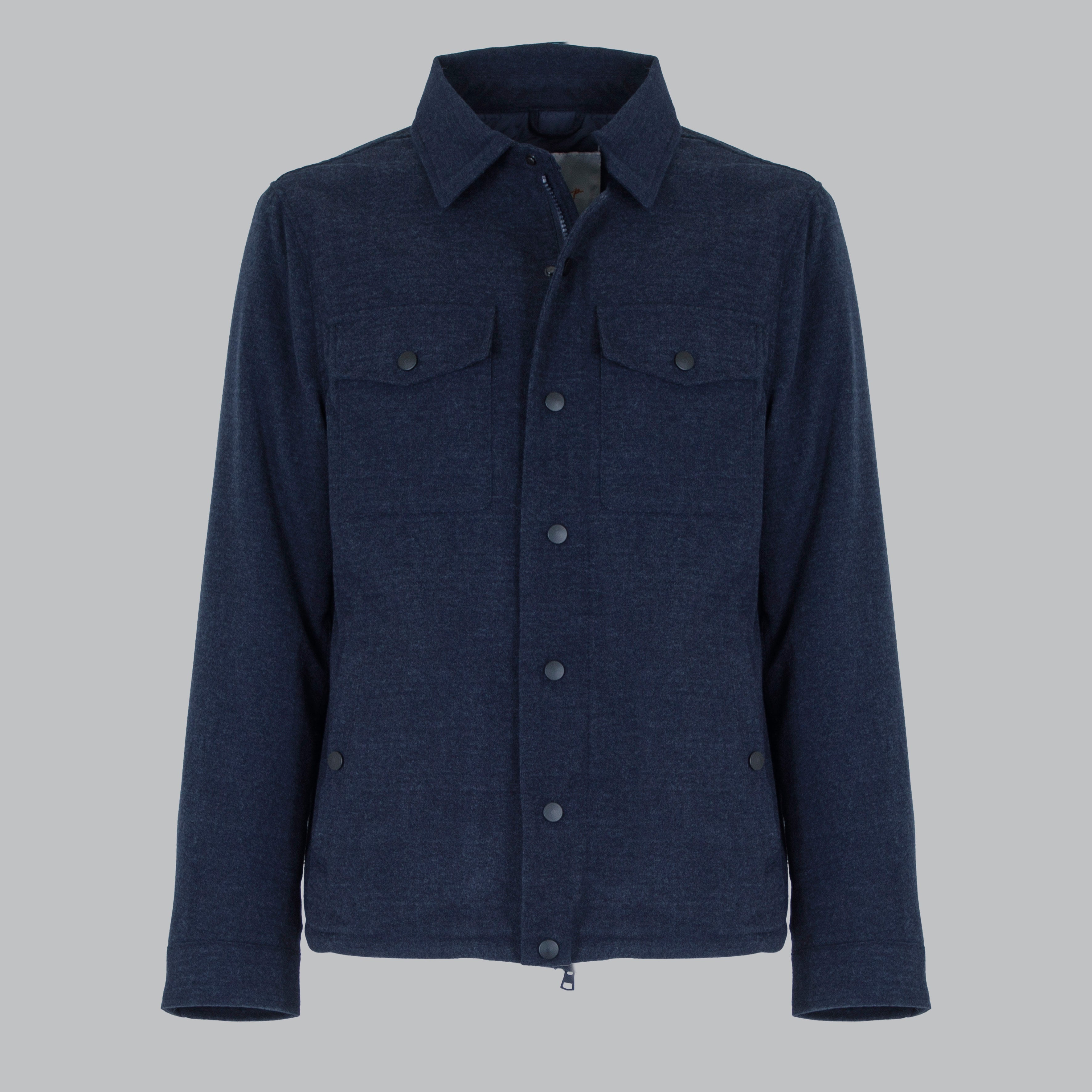 GIACCA OVERSHIRT MISTO LANA-11471