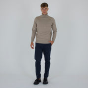 DOUBLE-YIELD HIGH NECK PULLOVER - 11434
