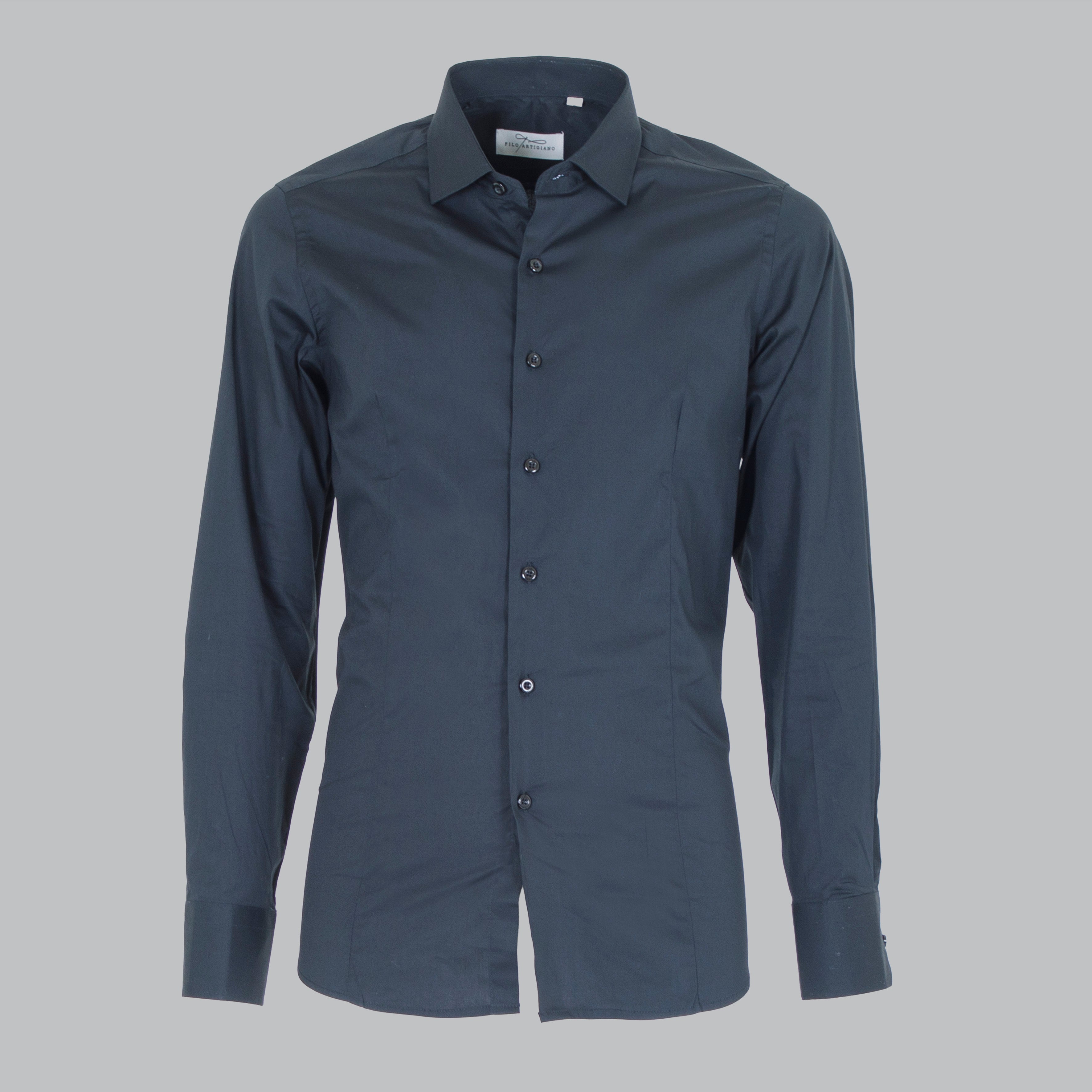 CAMICIA COTONE SLIM -11386