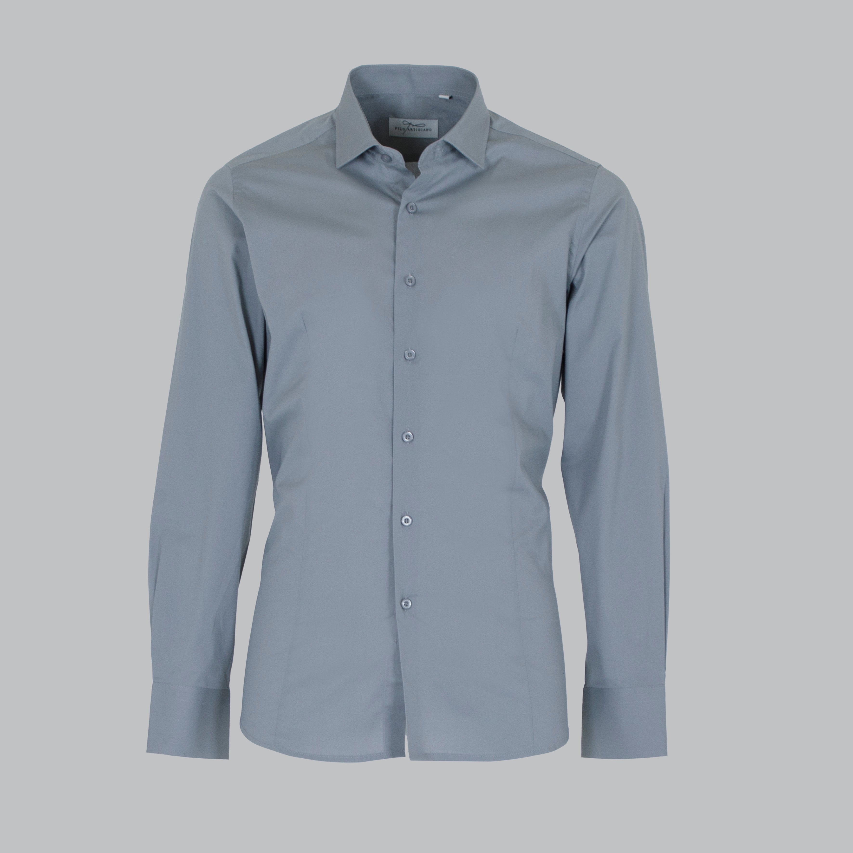 CAMICIA COTONE SLIM -11386