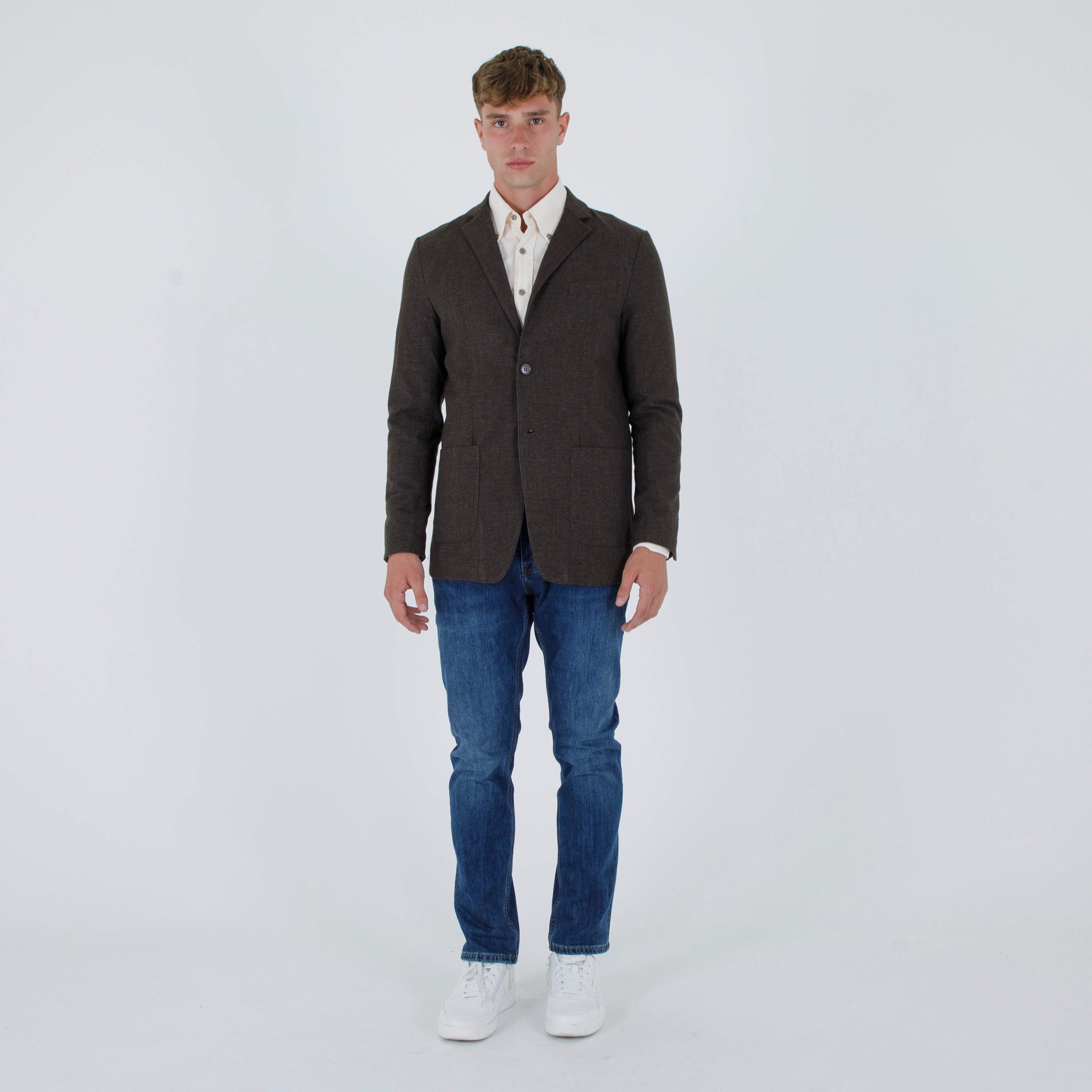 GIACCA OVERSHIRT MISTO LANA-11467