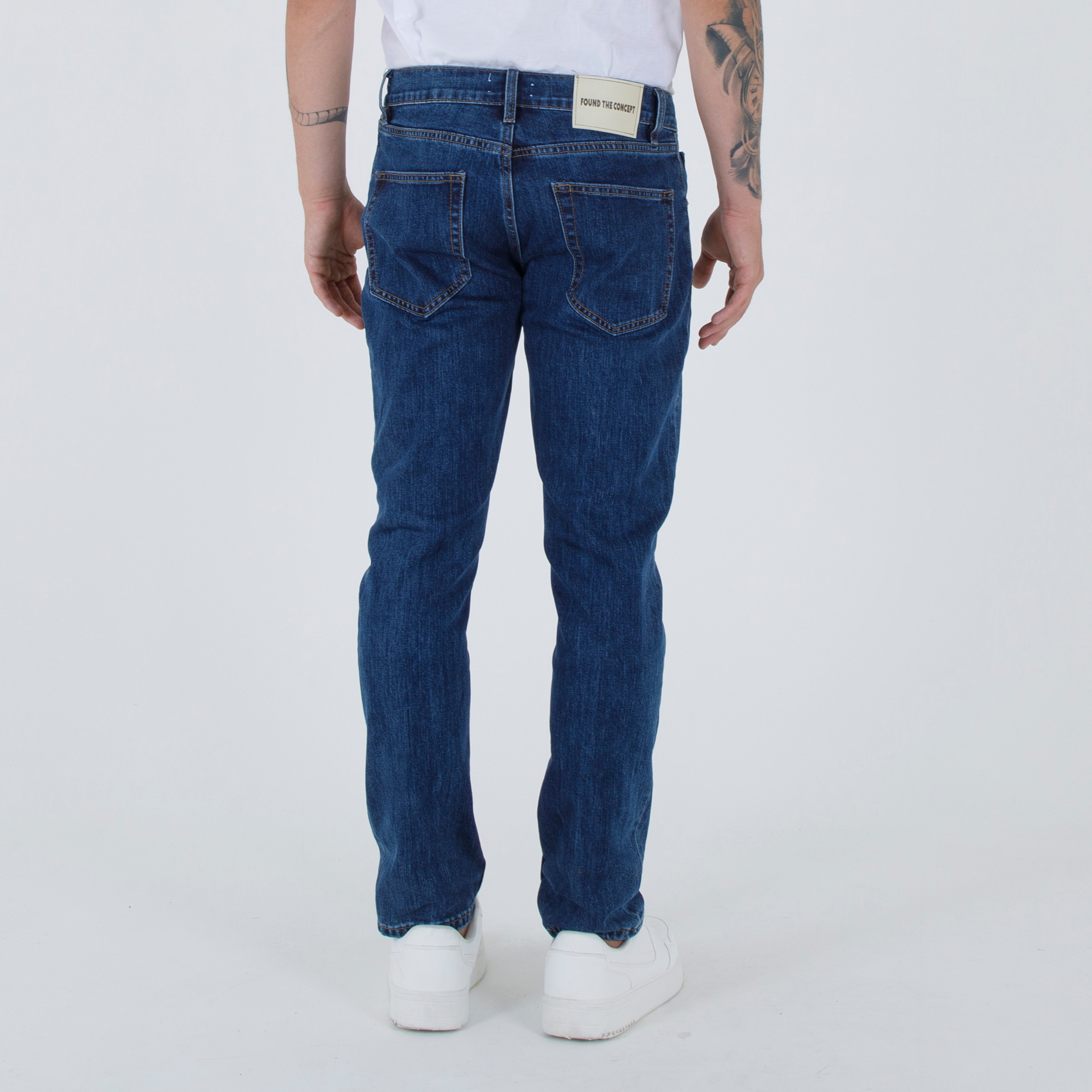 JEANS SLIM DARK DENIM- 11494