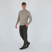 DOUBLE-THREAD HALF NECK-11433