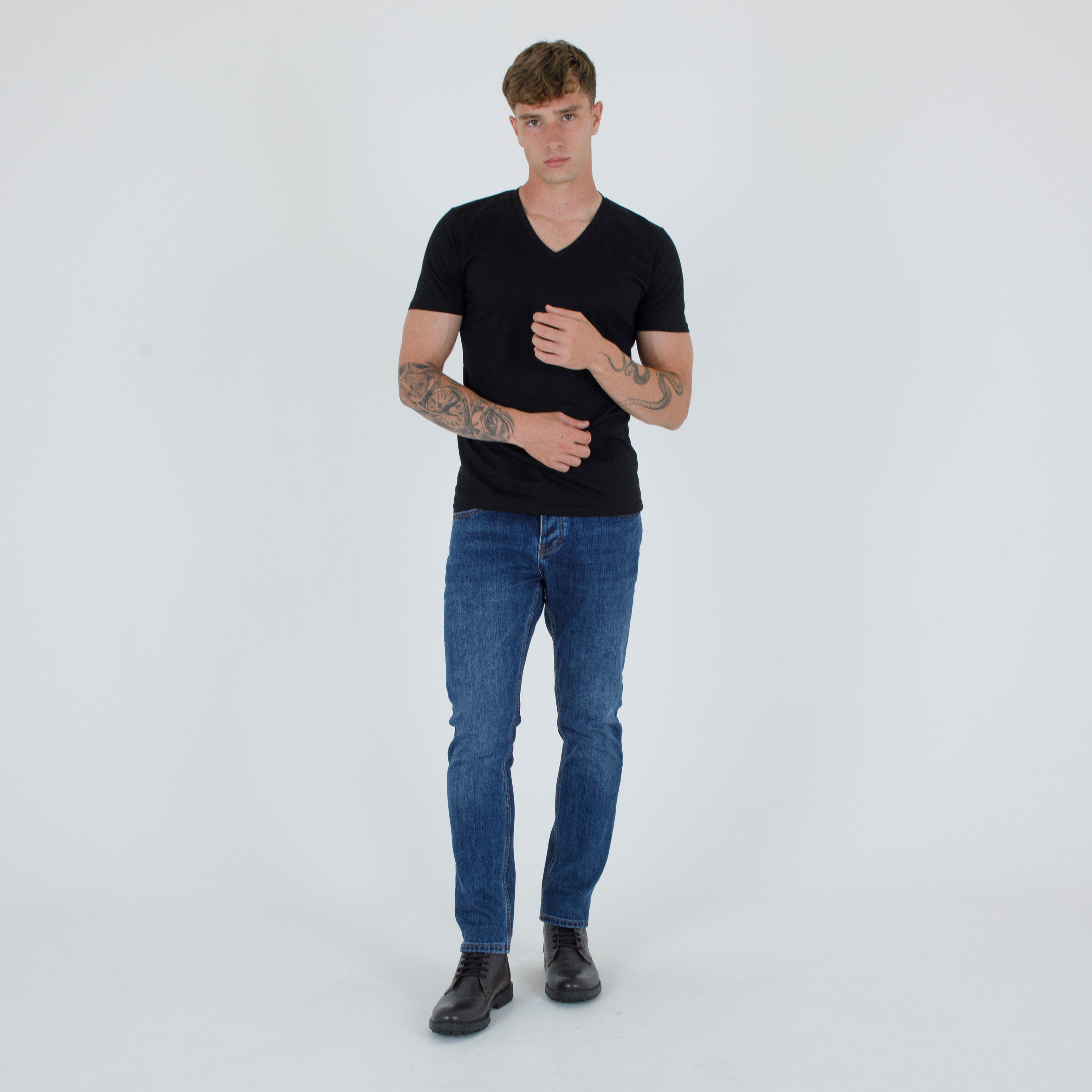 V-NECK T-SHIRT -11497