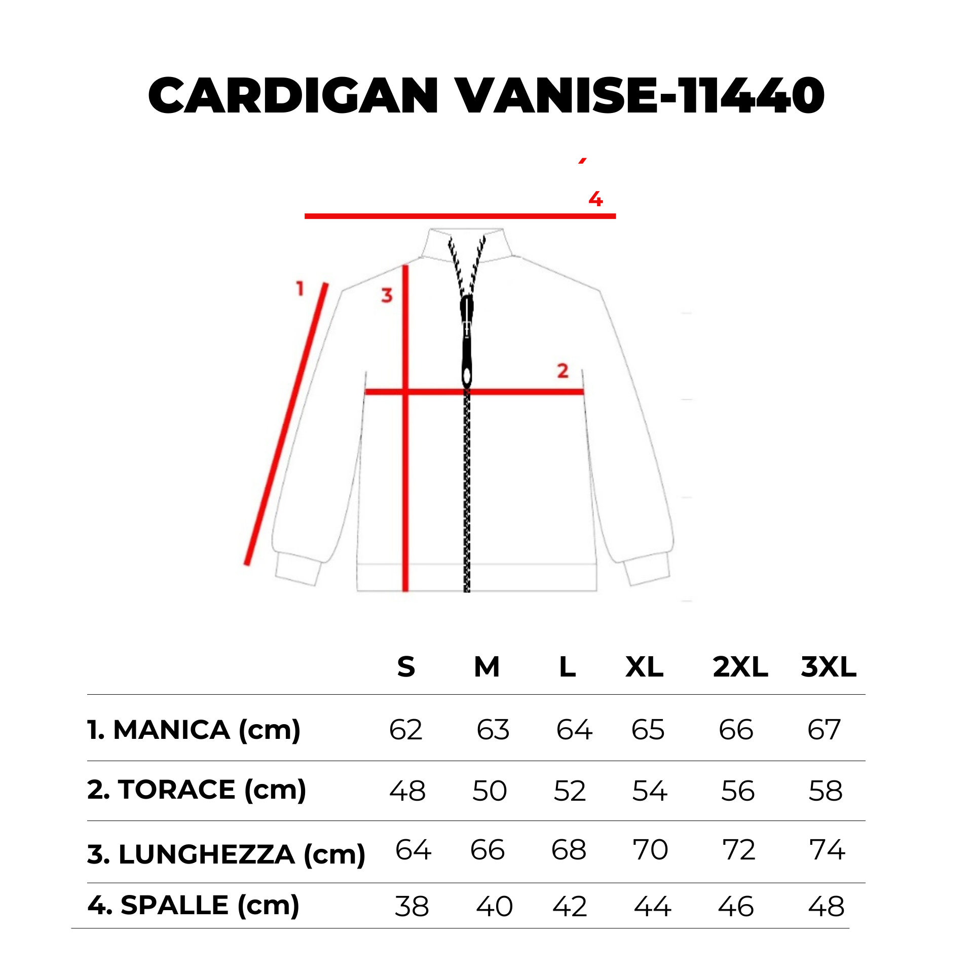CARDIGAN VANISE DOPPIO FILO-11440