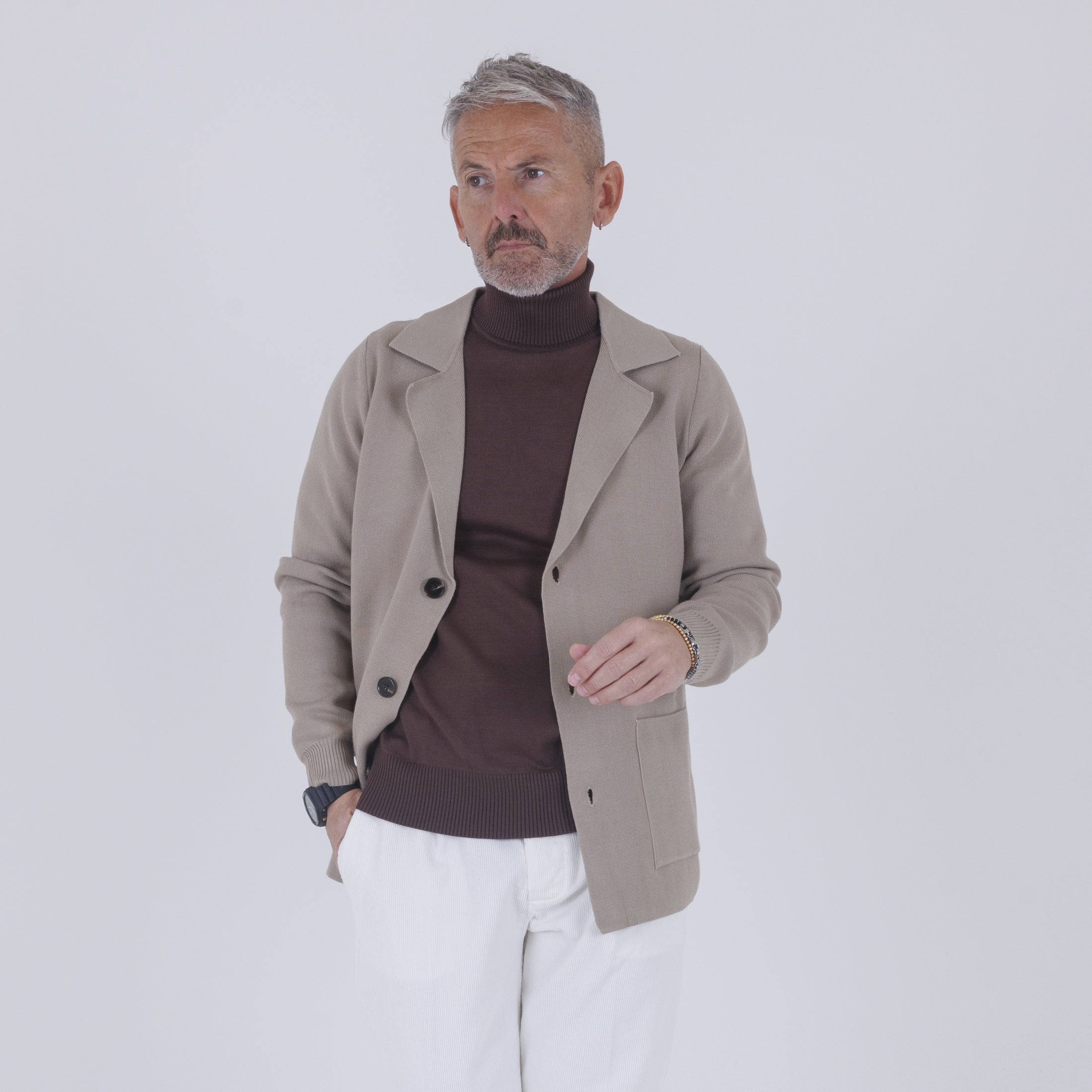 GIACCA CARDIGAN MONOPETTO-11426