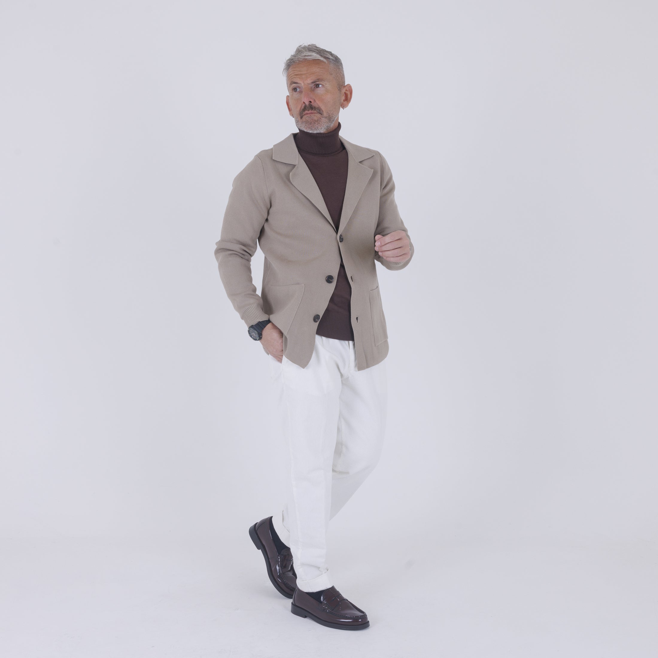 GIACCA CARDIGAN MONOPETTO-11426