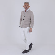 CARDIGAN COLLO CAMICIA-11444