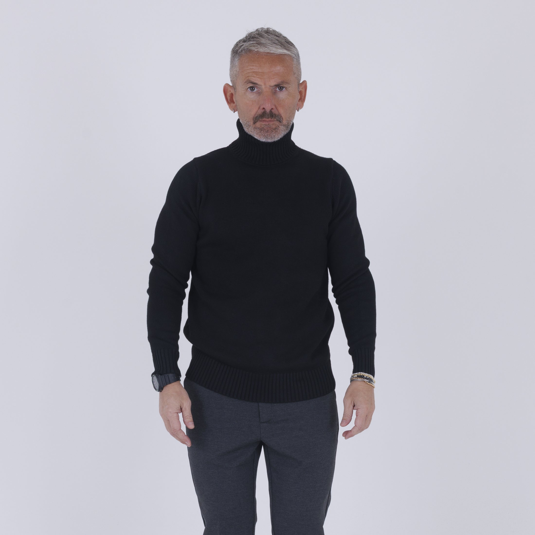 ECO HIGH NECK PULLOVER-11437