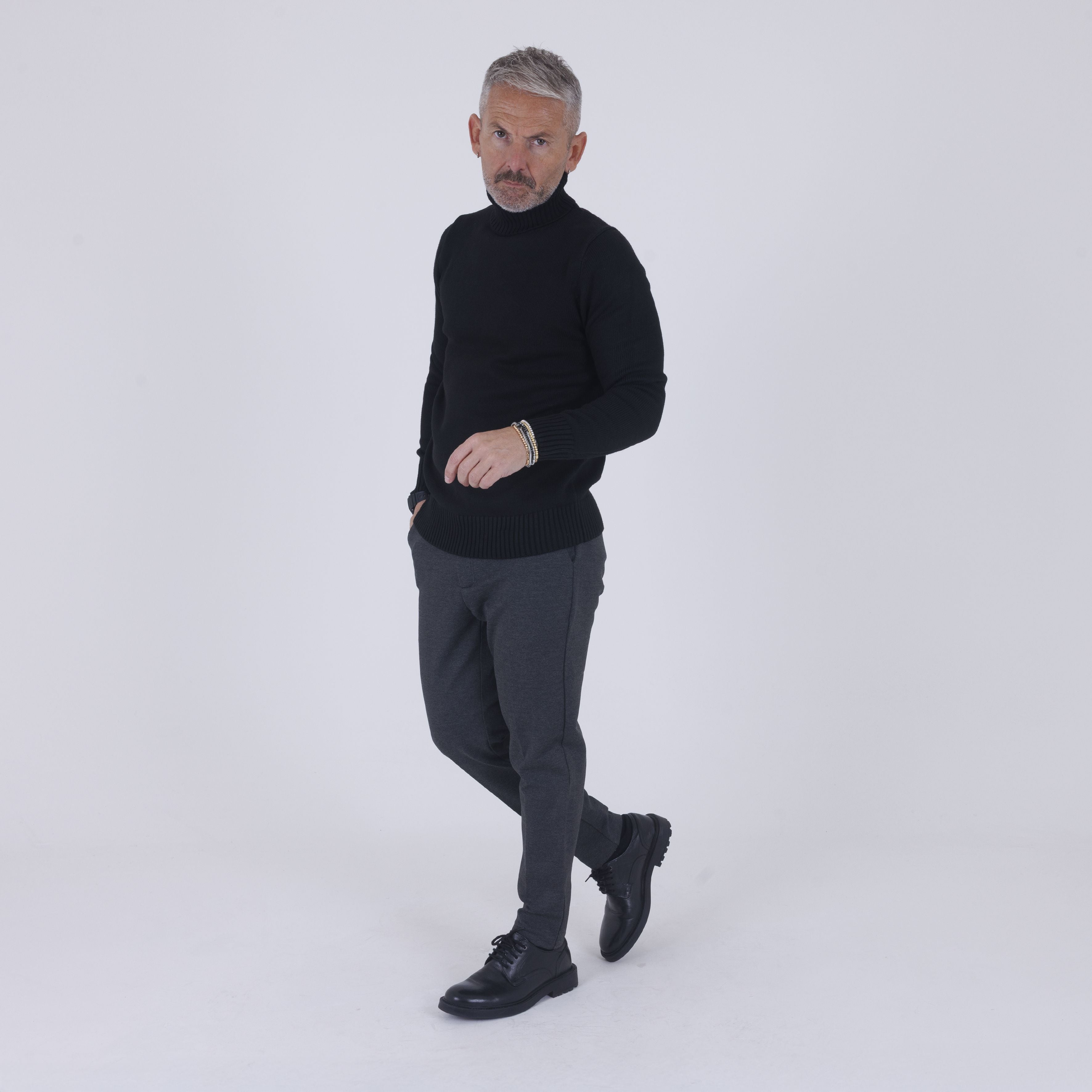 ECO HIGH NECK PULLOVER-11437