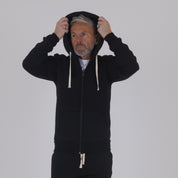 FELPA ZIP CAPPUCCIO BASIC-11599